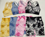 TyeDye Stretch Bra/ Short Set