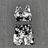 TyeDye Stretch Bra/ Short Set