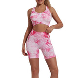 TyeDye Stretch Bra/ Short Set
