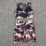 TyeDye Stretch Bra/ Short Set