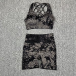 TyeDye Stretch Bra/ Short Set