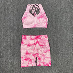 TyeDye Stretch Bra/ Short Set